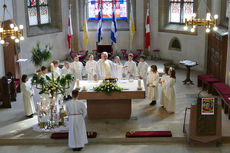 Dankgottesdienst der Kommunionkinder (Foto: Karl-Franz Thiede)